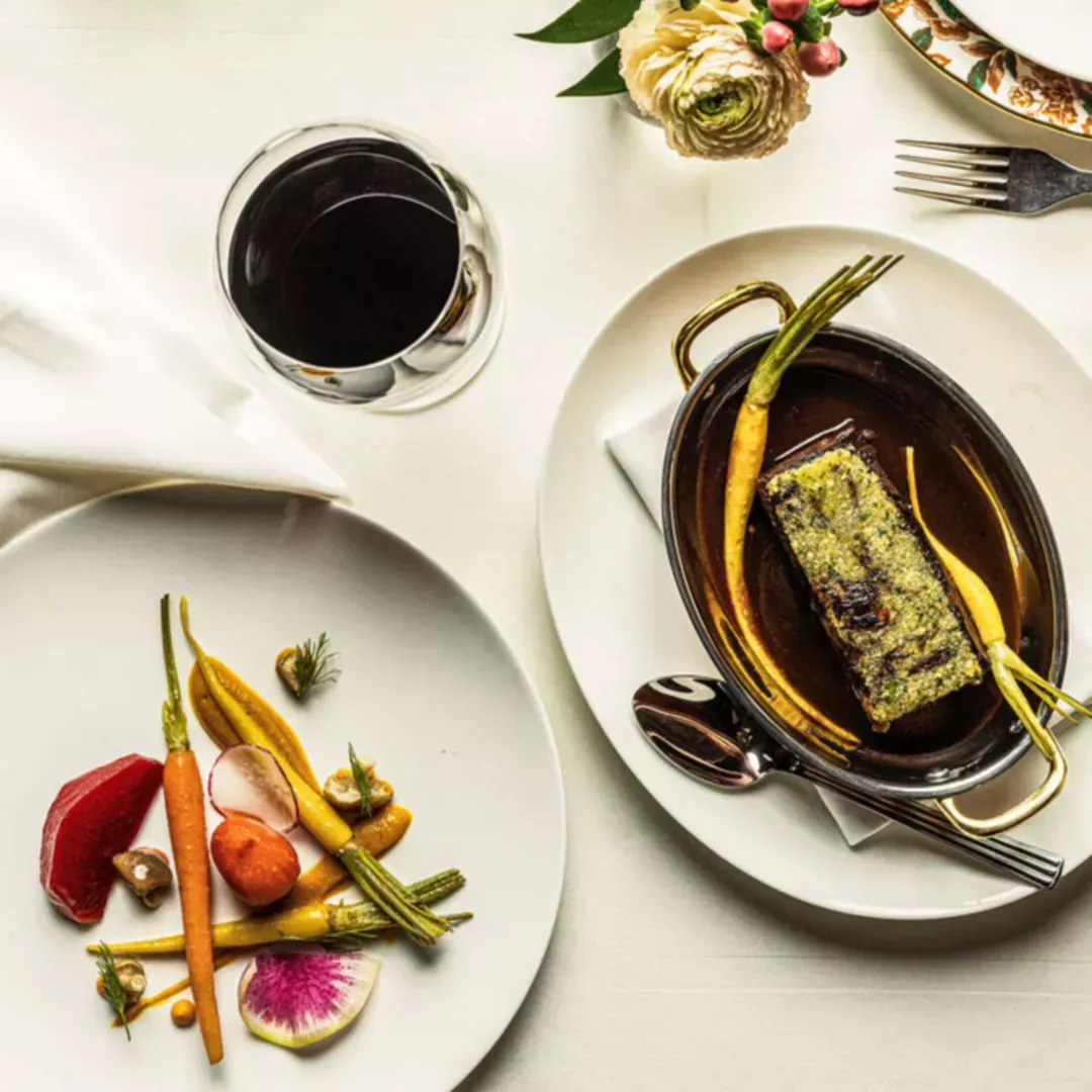 table of food